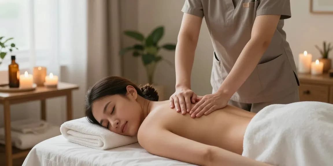 Experience premium 영등포출장안마 in a relaxing home setting.
