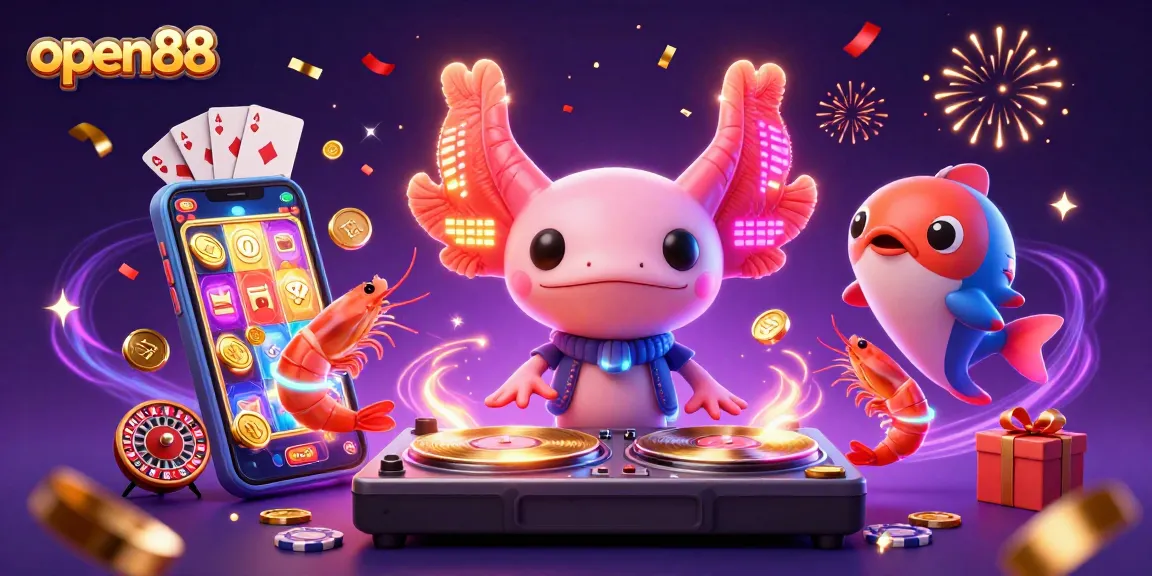 Experience exciting gameplay at open88 with vibrant characters and dynamic casino elements.