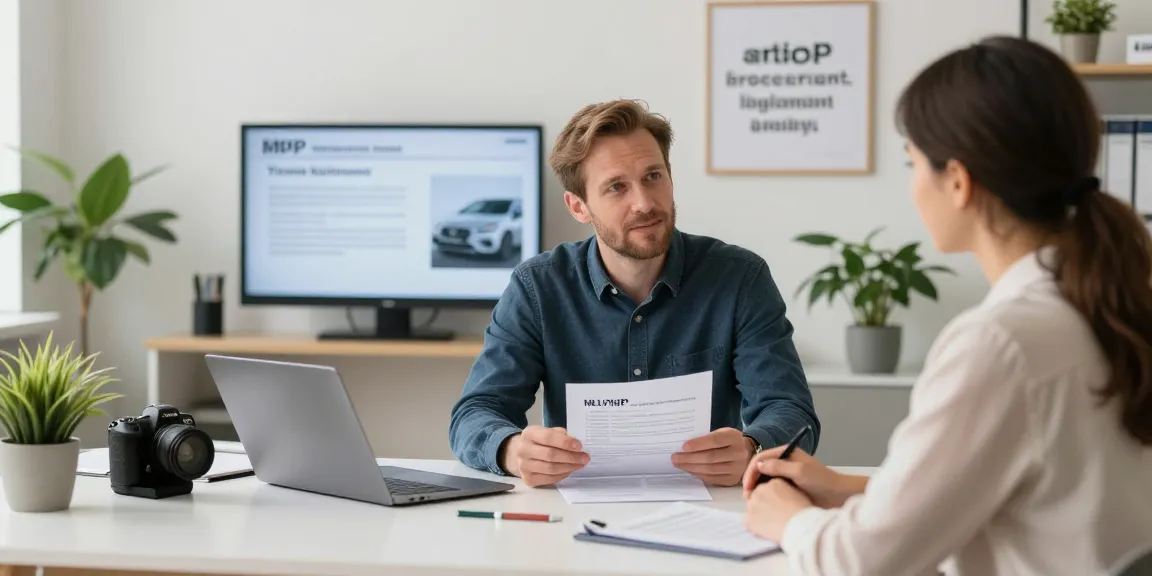 Ansprechende Sitzung zur MPU Vorbereitung Hannover mit einem Psychologen und Klienten, der sich auf die Fahrprüfung vorbereitet.