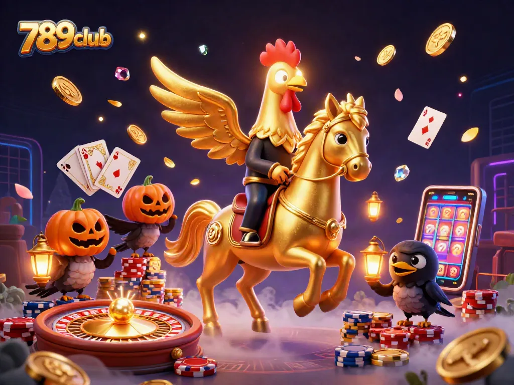 Engage with immersive gaming at 789club, where golden rooster and casino magic unfold!