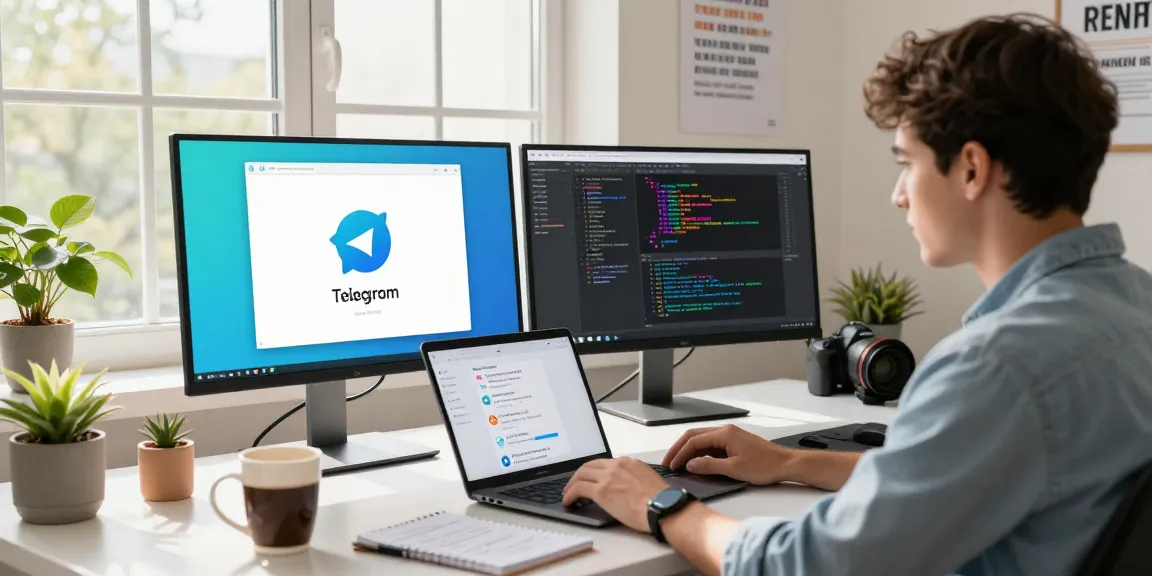 在现代工作环境中，展示如何将Telegram中文设置的专业场景。