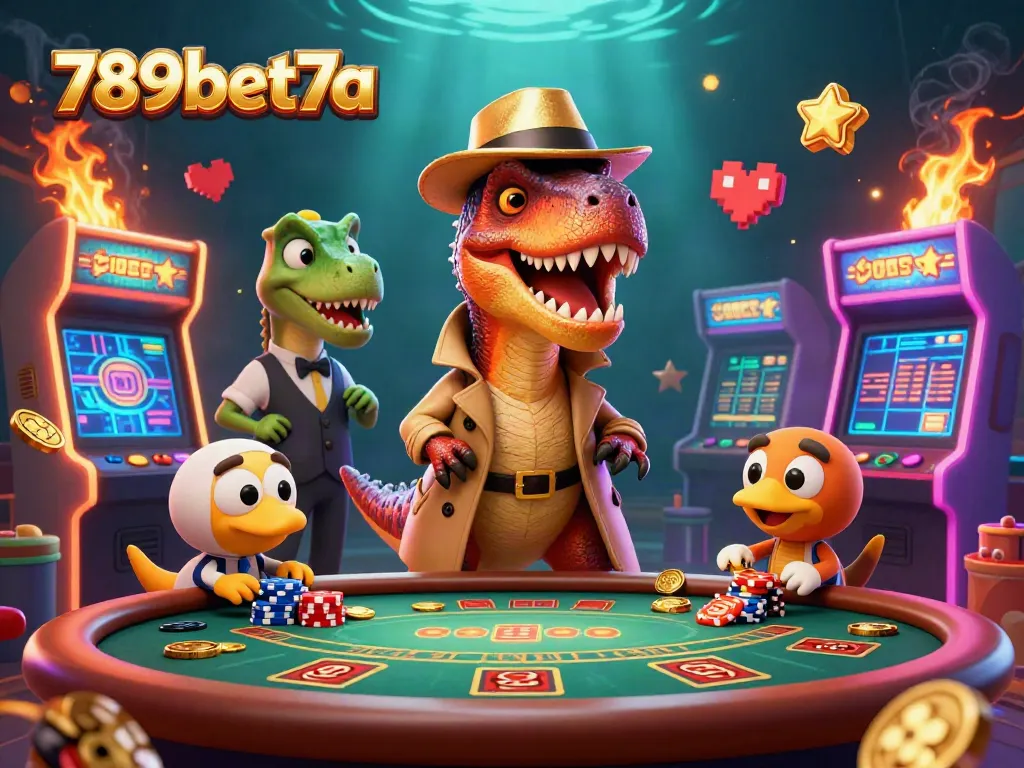 Engage in thrilling casino action at 789bet7a with a velociraptor card counter and more!