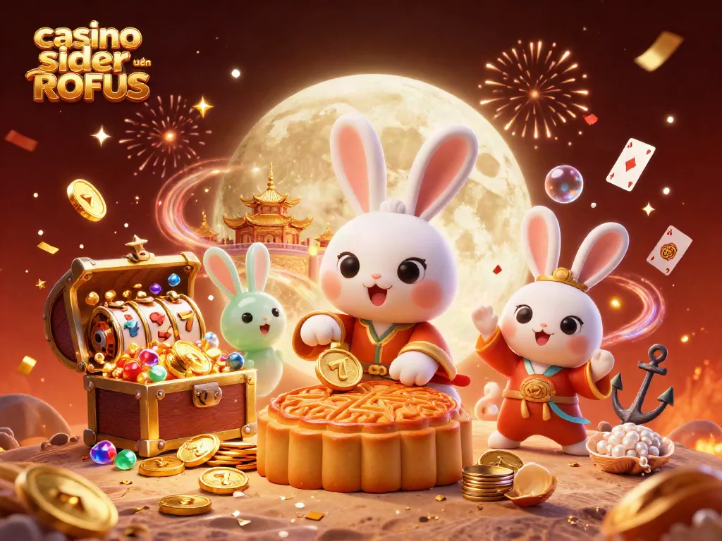 Experience exciting play at casino sider uden ROFUS featuring a lively 3D cartoon scene.