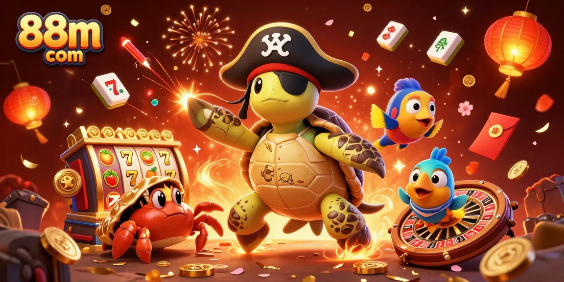 Experience winning gaming action at 88m com with vibrant casino elements and rich visuals.