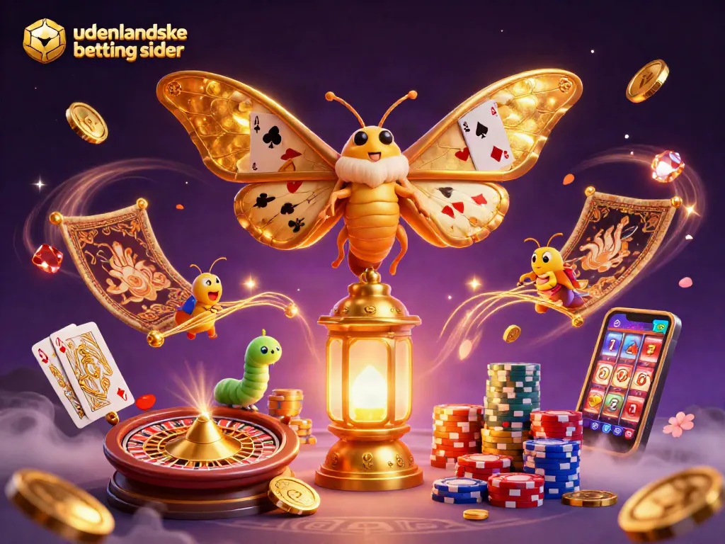 Experience thrilling odds and vibrant action with udenlandske betting sider in this dynamic 3D illustration.