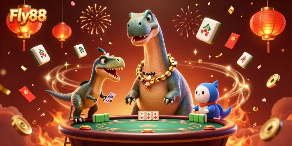Engage with Fly88's vibrant casino experience featuring unique characters and games.