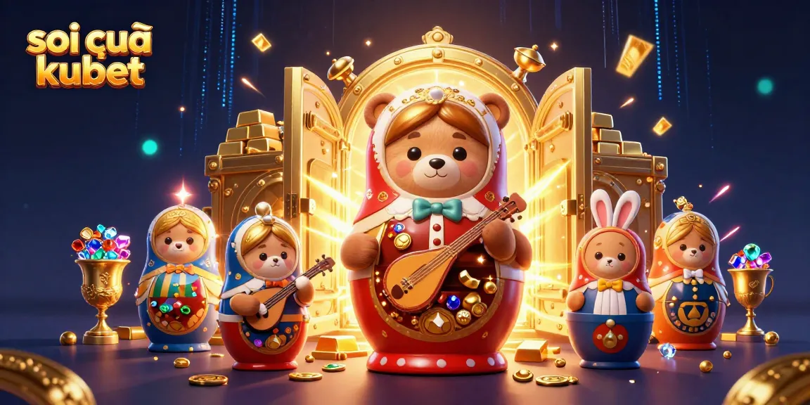Engage in soi cầu kubet with vibrant 3D characters and casino elements filled with excitement.