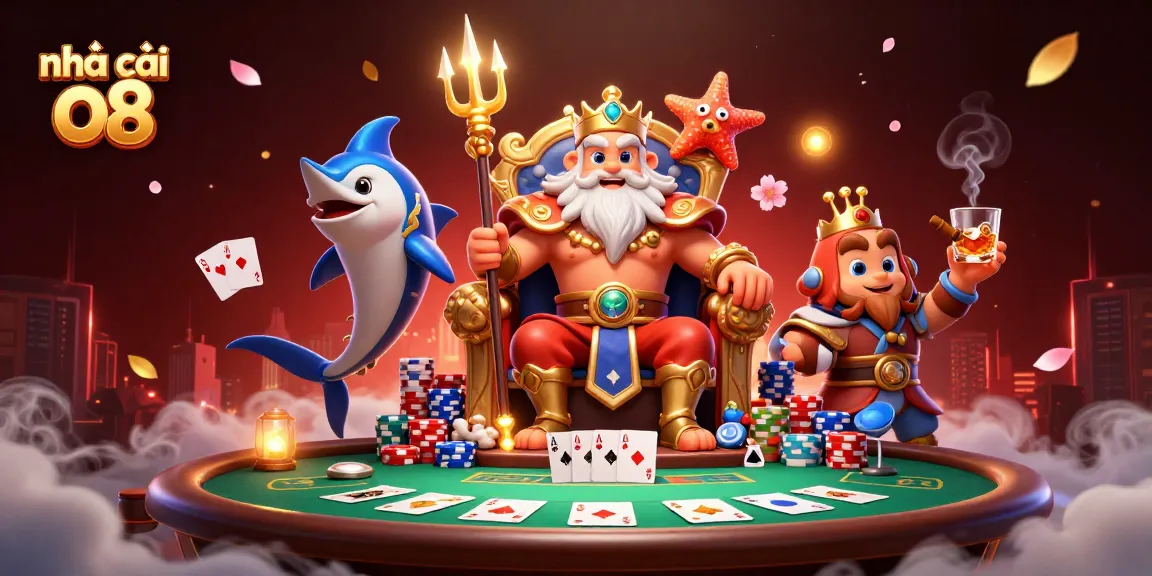 Experience the vibrant world of nhà cái o8 with Neptune and engaging casino elements.