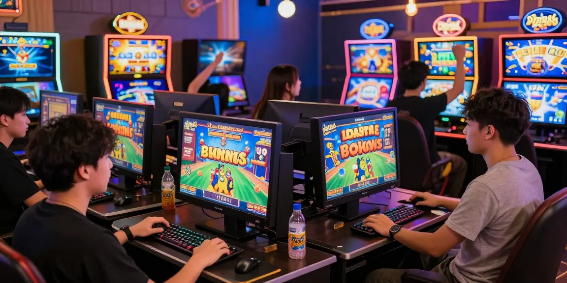 Exciting gaming moments at oppa86 situs with vibrant visuals and player celebrations