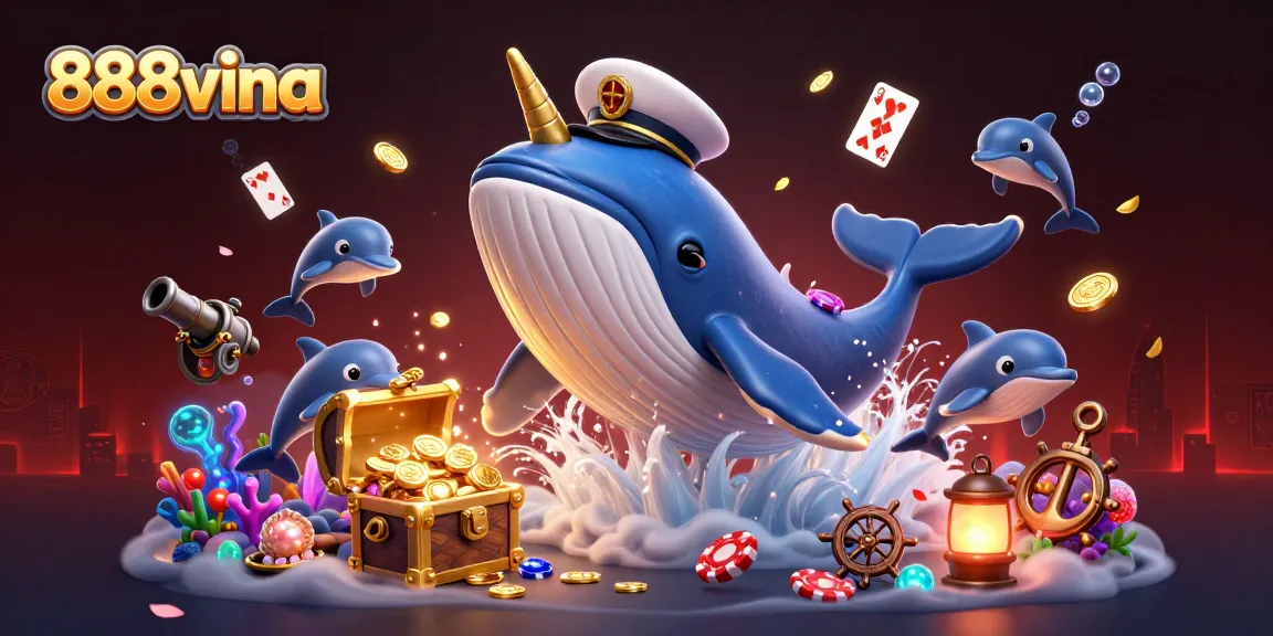 Engage with thrilling games at 888vina featuring playful sea creatures and dazzling treasures.